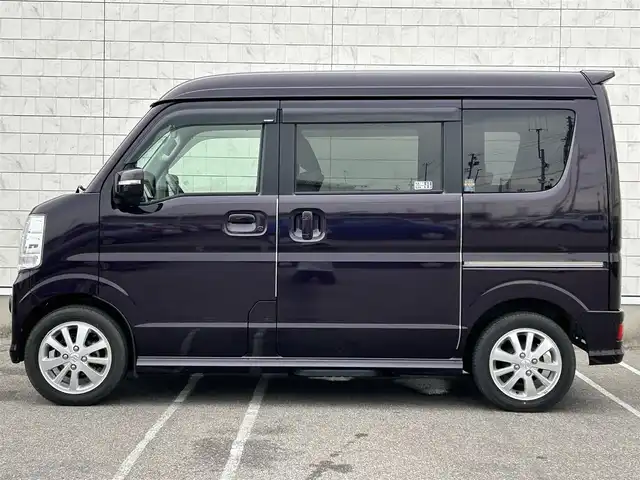 スズキ エブリィ ワゴン PZターボ 新潟県 2020(令2)年 1.6万km ムーンライトバイオレットPM 純正パナソニックナビ/スマートキー×２/ハイルーフ/フルタイム４WD/両側パワースライド/オートステップ/シートヒーター/プッシュスタート/ETC/ドライブレコーダー/バックカメラ/ステアリングスイッチ/ターボ/レーンキープアシスト/コーナーセンサー/オートライト/純正フロアマット/純正アルミ