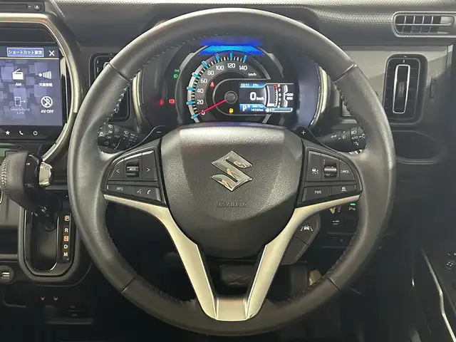 スズキ ハスラー Jスタイル Ⅱ ターボ 佐賀県 2023(令5)年 1.5万km アーバンブラウンパールメタリック/ソフトベージュ2トーン 純正8インチナビ/AM/FM/CD/DVD/Bluetooth/USB/フルセグTV/アラウンドビューモニター/スズキセーフティサポート/レーダークルーズコントロール/レーンキープアシスト/後方コーナーセンサー/シートヒーター/ビルトインETC/ルーフレール/純正フロアマット/純正15インチアルミホイール/LEDヘッドライト/フォグランプ/パドルシフト/スマートキー/スペアキー