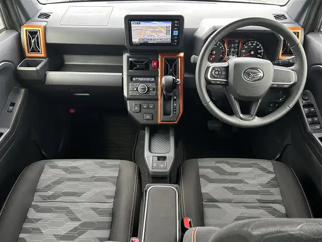 ダイハツ タフト G 福島県 2023(令5)年 1.9万km フォレストカーキメタリック ＊純正SDナビ/（フルセグ/FM/AM/Bluetooth//DVD/CD/SD/USB/Ipod）/＊全方位カメラ/＊ETC/＊純正ドライブレコーダー（前方のみ）/＊衝突被害軽減ブレーキ/＊横滑り防止装置/＊パーキングアシスト/＊電動パーキング/＊車線逸脱支援システム/＊盗難防止システム/＊ムーンルーフ/＊４WD/＊LEDオートヘッドライト/＊前後コーナーセンサー