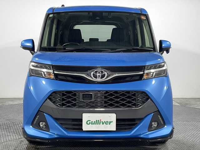 トヨタ タンク カスタムG－T 広島県 2018(平30)年 6.3万km ファインブルーマイカメタリック 禁煙車/純正９型ナビ/バックカメラ/両側パワースライドドア/ＥＴＣ/前方ドラレコ/クルーズコントロール/衝突軽減/踏み間違い防止/後方コーナーセンサー/アイドリングストップ/ＬＥＤヘッドライト/フォグランプ/純正15インチアルミホイール(175/55/R15)/エアバッグ(運転席/助手席)