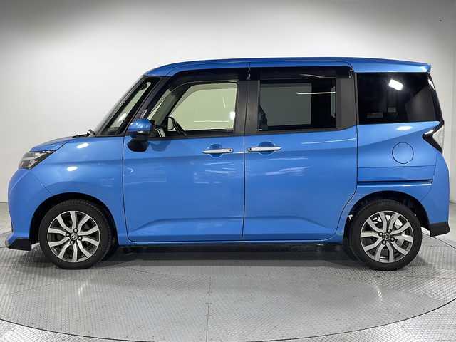 トヨタ タンク カスタムG－T 広島県 2018(平30)年 6.3万km ファインブルーマイカメタリック 禁煙車/純正９型ナビ/バックカメラ/両側パワースライドドア/ＥＴＣ/前方ドラレコ/クルーズコントロール/衝突軽減/踏み間違い防止/後方コーナーセンサー/アイドリングストップ/ＬＥＤヘッドライト/フォグランプ/純正15インチアルミホイール(175/55/R15)/エアバッグ(運転席/助手席)