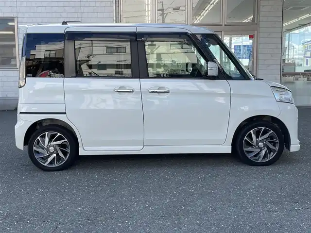 スズキ スペーシア カスタム XS 愛知県 2015(平27)年 6.5万km クリスタルホワイトP (株)IDOMが運営する【じしゃロン豊川店】の自社ローン専用車両になります。こちらは現金またはオートローンご利用時の価格です。自社ローンご希望の方は別途その旨お申付け下さい/社外SDナビ/（AM/FM/CD/DVD/ワンセグ）/バックカメラ/両側パワースライドドア /前後ドライブレコーダー/衝突被害軽減ブレーキ/レーンキープアシスト/運転席シートヒーター/オートライト/HIDヘッドライト/純正AW15インチ/ステアリングリモコン/ドアバイザー/フォグライト