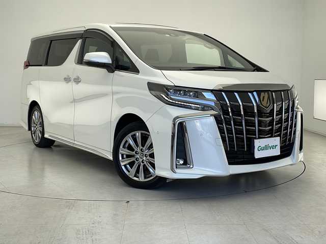 トヨタ アルファード S タイプゴールドⅢ 千葉県 2023(令5)年 3万km ホワイトパールクリスタルシャイン 純正ナビ/フルセグTV/サンルーフ/衝突被害軽減ブレーキ/レーンキープアシスト/オートハイビーム/両側パワースライドドア/全方位カメラ/電動リアゲート/追従クルーズコントロール/ビルトインETC/自動パーキング/JBL