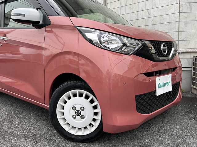 日産 デイズ ボレロ 神奈川県 2020(令2)年 1.1万km ピンク 純正ディーラーナビ/(CD/DVD/SD/AUX/USB/BT/フルセグTV)/全方位カメラ/スマートキー/衝突被害軽減ブレーキ/レーンキープアシスト/クリアランスソナー/アイドリングストップ/ピンクハーフレザーシート/ETC/前方ドライブレコーダー/オートライト/純正フロアマット/純正ドアバイザー/ステアリングスイッチ/電動格納ウィンカーミラー/ISOFIX/スペアキー×1/保証書/取扱説明書