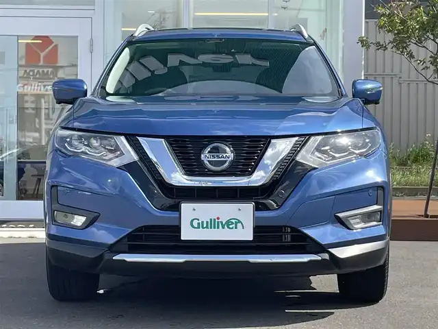 日産 エクストレイル 20Xi 道央・札幌 2020(令2)年 4.5万km シャイニングブルー ・４WD/・衝突軽減ブレーキ/・純正ナビ/　CD＆DVD＆BT＆TV/・全方位カメラ/・バックカメラ/・フロントカメラ/・サイドカメラ/・プロパイロット/・サンルーフ/・コーナーセンサー/・レーンキープアシスト/・シートヒーター/・デジタルインナーミラー/・ブラインドスポットモニター/・アイドリングストップ/・プッシュスタート/・スマートキー/・ダウンヒルアシスト/・ビルトインETC/・電動格納ミラー/・ルーフレール/・オートエアコン/・オートライト/・純正フロアマット/・ミラーヒーター/・ウィンカーミラー/・フォグライト/・LEDヘッドライト