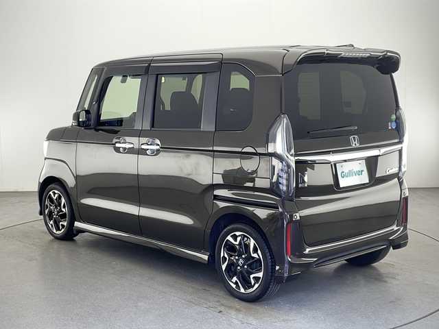 ホンダ Ｎ ＢＯＸ カスタム G L ターボ ホンダセンシング 宮崎県 2018(平30)年 5.1万km プレミアムグラマラスブロンズP 禁煙車/ホンダセンシング/純正8型ナビTV/（VXU-185NBi/CD/DVD/MSV/Bluetooth/フルセグTV)/純正バックカメラ/純正ビルトインETC/純正LEDオートライト/純正LEDフォグ/純正15インチアルミ/純正エアロ/純正ルーフエンドスポイラー/純正フロアマット/アダプティブクルーズコントロール/レーンディパーチャーアラート/クリアランスソナー/ハーフレザーシート/パドルシフト/オートエアコン（プラズマクラスター）/ウインカードアミラー/スマートキー/プッシュエンジンスタート/新車時保証書/取扱い説明書