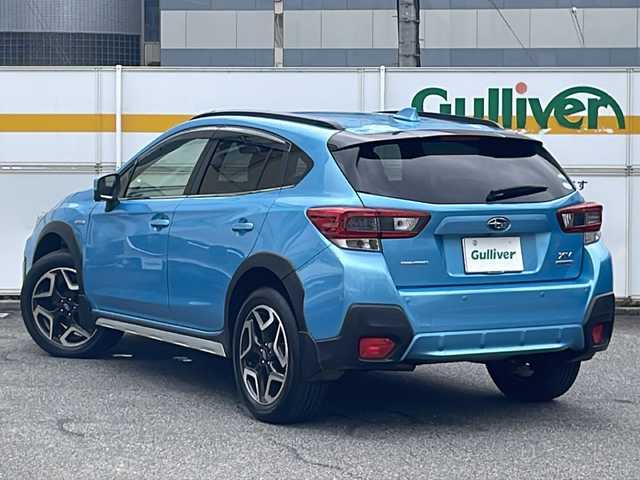 スバル ＸＶ ハイブリッド アドバンス 愛知県 2019(令1)年 4.1万km ラグーンブルーP /禁煙//ワンオーナー//純正メモリナビ　//フルセグ//CD/DVD/SD/BT/iPod/USB/AM/FM//サイドビューカメラ　//バックカメラ//ハーフレザー　//前席パワーシート//ドライブレコーダー　//ETC　//純正18AW//e-BOXER　//オートリトラミラー//LEDオートライト　//フォグランプ//革巻きステア　//ステアスイッチ　//パドルシフト//電子パーキング　//オートブレーキホールド//アイサイト　//BSM　//ACC　//RAB　//PCS　//LKA//AT誤発進抑制制御　//AT誤後進抑制制御//クリアランスソナー　//X-MODE　//ルーフレール//スマートキー　//純正フロアマット/ドアバイザー//保証書　//取説　//記録簿　//スペアキー