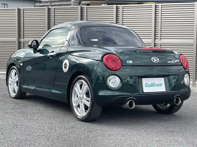 ダイハツ コペン セロS 千葉県 2022(令4)年 6.2万km ブリティッシュグリーンマイカ 純正メモリナビ（ＡＭ／ＦＭ／ＢＴ／フルセグ）　/プッシュスタート/ＥＴＣ　/バックカメラ　/ｍｏｍｏステアリング　/ハードトップ　/ＲＥＣＡＲＯシート/シートヒーター/MTモード付AT/パドルシフト/前後ドラレコ　/横滑り防止機能　/オートライト　/純正フロアマット