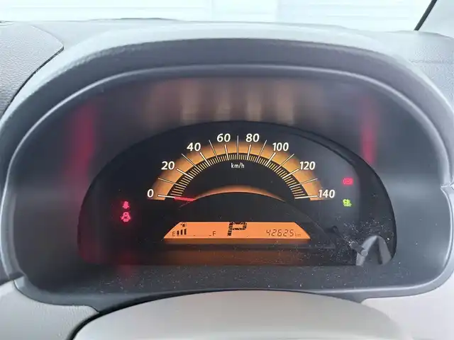 日産 ルークス E 高知県 2011(平23)年 4.3万km シルキーシルバーメタリック 純正ナビ/バックカメラ/スペアキー/AC/TV/純正フロアマット/両側スライドドア/ABS/Wエアバッグ/スマートキー/保証書/記録簿/取扱説明書