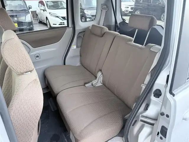 日産 ルークス E 高知県 2011(平23)年 4.3万km シルキーシルバーメタリック 純正ナビ/バックカメラ/スペアキー/AC/TV/純正フロアマット/両側スライドドア/ABS/Wエアバッグ/スマートキー/保証書/記録簿/取扱説明書