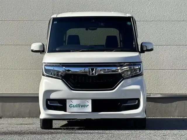 ホンダ Ｎ ＢＯＸ カスタム G L ホンダセンシング 茨城県 2017(平29)年 8.3万km プレミアムホワイトパールⅡ 純正ナビ/　(AM/FM/CD/DVD/USB/ワンセグTV)/バックカメラ/ドライブレコーダー/クルーズコントロール/片側パワースライドドア/ETC/LEDヘッドライト/後席モニター/純正アルミホイール/レーンキープアシスト/オートライト/パワーステアリング/W+サイドエアバック