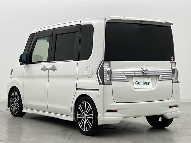 ダイハツ タント カスタム RS トップED SA Ⅲ 宮城県 2017(平29)年 3.3万km パールホワイトⅢ スマートアシストIII/・衝突回避支援ブレーキ機能/・車線逸脱警報機能/・オートハイビーム/・コーナーセンサー/純正8インチSDナビ/・BT.CD.DVD.SD.USB.HDMI/バックカメラ/ワンセグTV/両側パワースライドドア/D席シートヒーター/ステアリングスイッチ/ETC/ドライブレコーダー（F）/プッシュスタート/スマートキー×2/LEDヘッドライト/LEDフォグライト/純正フロアマット/純正15インチAW/ロールサンシェード/ドアバイザー/レーダー探知機