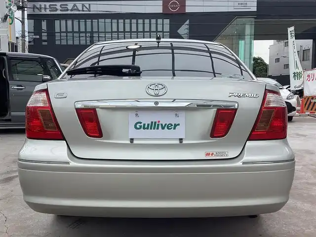 トヨタ プレミオ F Lパッケージ プレミアムED 京都府 2004(平16)年 9.3万km シルバーM ワンオーナー/純正ＨＤＤナビ/ETC/HIDヘッドライト/フロントフォグ/キーレスエントリー/ウッド調コンビハンドル/ウッド調パネル/スペアキー/新車保証書/取扱説明書