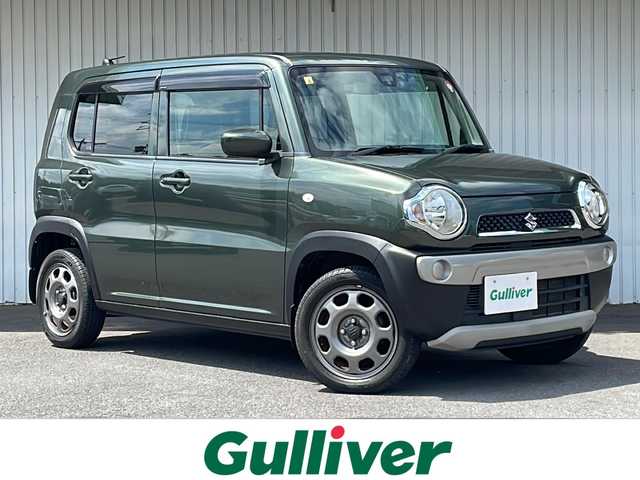 スズキ ハスラー G ターボ 長野県 2016(平28)年 6万km クールカーキPM ４WD/ターボ/レーダーブレーキサポート/ワンオーナー/メモリーナビTV/バックカメラ/ETC/シートヒーター /保証書・取説/スペアキー