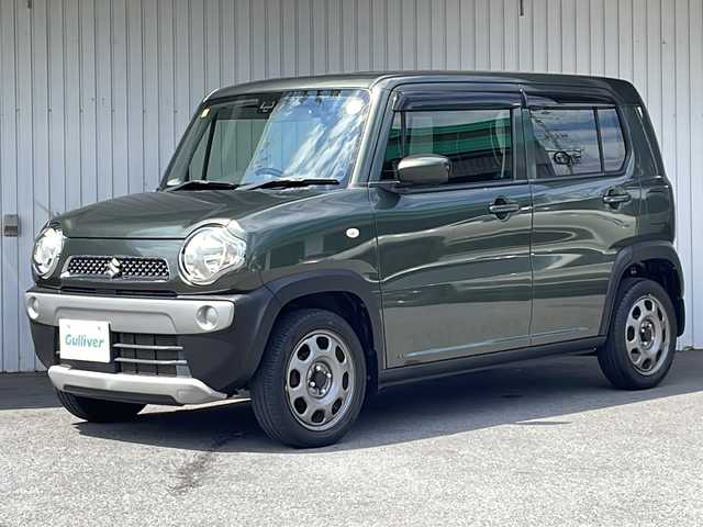 スズキ ハスラー G ターボ 長野県 2016(平28)年 6万km クールカーキPM ４WD/ターボ/レーダーブレーキサポート/ワンオーナー/メモリーナビTV/バックカメラ/ETC/シートヒーター /保証書・取説/スペアキー