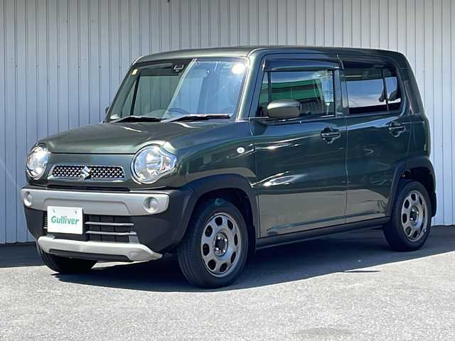 スズキ ハスラー G ターボ 長野県 2016(平28)年 6万km クールカーキPM ４WD/ターボ/レーダーブレーキサポート/ワンオーナー/メモリーナビTV/バックカメラ/ETC/シートヒーター /保証書・取説/スペアキー