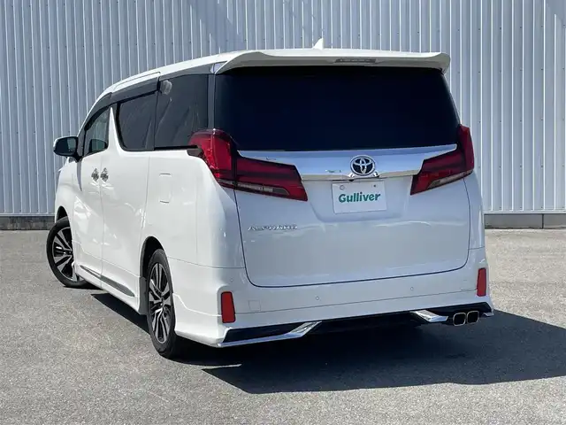 トヨタ アルファード S Cパッケージ 福岡県 2021(令3)年 4.3万km ホワイトパールクリスタルシャイン モデリスタエアロ/ツインムーンルーフ/純正フリップダウンモニター/トヨタセーフティセンス/PCS/LTA/BSM/RCTA/クリアランスソナー/純正ＤＡナビ/フルセグTV/CD/DVD/BT//applecarplay/androidauto/黒革シート/両側パワースライドドア/パワーバックドア/デジタルインナーミラー/レーダークルーズコントロール/ビルトインETC2.0/シートメモリー/前席パワーシート/前席シートヒーター/ベンチレーション/ステアリングヒーター/三眼LED/オートハイビーム/フォグランプ/スマートキー/プッシュスタート/電動パーキング/ブレーキホールド/オットマン/AC100V/純正アルミ