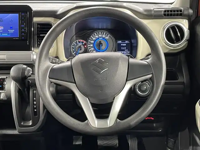 スズキ クロスビー HYBRID MX 愛知県 2018(平30)年 4.3万km フレイムオレンジパールメタリック/ブラック2トーンルーフ ナビ/ドライブレコーダー/パドルシフト/シートヒーター/アクセサリーソケット/ビルトインＥＴＣ/アイドリングストップ/純正フロアマット/純正１６インチアルミホイール/ヘッドライト/オートエアコン/電動格納ミラー