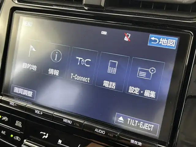 トヨタ プリウス Sセーフティプラス 群馬県 2018(平30)年 3.4万km ホワイトパールクリスタルシャイン 純正ナビ　バックカメラ　衝突軽減システム　レーンキープアシスト　パーキングアシスト　障害物センサー　横滑り防止　オートハイビーム　アダプティブクルーズコントロール　ＥＴＣ　スマートキー　禁煙