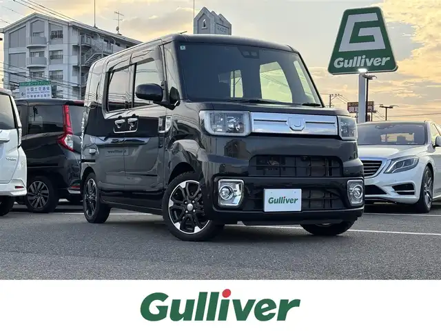 ダイハツ ウェイク G ターボ リミテッド SAⅢ 大分県 2020(令2)年 5.4万km ブラックマイカメタリック ・純正ナビ(SD.BT.CD.DVD.USB)/・全方位カメラ/・フルセグテレビ/・両側パワースライドドア/・スマートアシスト/・リアセンサー/・ドライブレコーダー/・ETC/・オートハイビーム/・ステアリングリモコン/・スマートキー/・プッシュスタート
