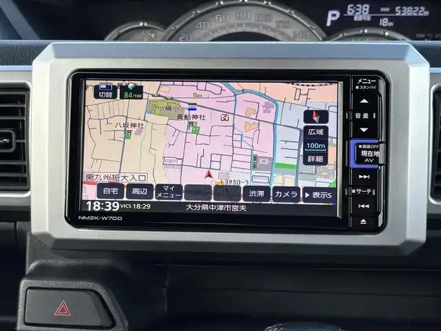 ダイハツ ウェイク G ターボ リミテッド SAⅢ 大分県 2020(令2)年 5.4万km ブラックマイカメタリック ・純正ナビ(SD.BT.CD.DVD.USB)/・全方位カメラ/・フルセグテレビ/・両側パワースライドドア/・スマートアシスト/・リアセンサー/・ドライブレコーダー/・ETC/・オートハイビーム/・ステアリングリモコン/・スマートキー/・プッシュスタート