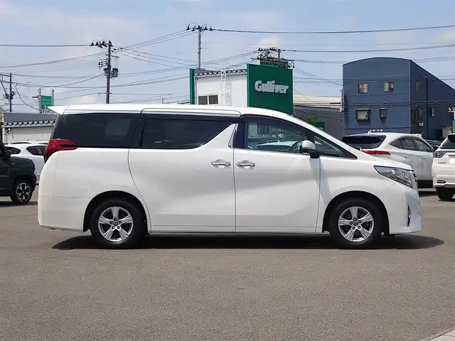 トヨタ アルファード X サイドリフトアップ 山形県 2017(平29)年 8.3万km ホワイトパールクリスタルシャイン 純正SDナビ/　　【CD BT ワンセグ】/バックカメラ/両側電動スライドドア/レーダークルーズコントロール/LEDオートヘッドライト/サイドリフトアップシート/純正16インチアルミホイール/ドライブレコーダー/ステアリングスイッチ/MTモード付AT/電動格納ウィンカーミラー/WAC/スマートキー×2/ETC