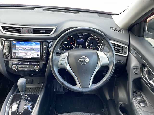 日産 エクストレイル 20X 三重県 2015(平27)年 9.2万km バーニングレッド 純正8型ナビ/バックカメラ/前席シートヒーター/フルセグTV/ヒーテッドドアミラー/純正フロアマット/オートライト/ビルトインETC/電動格納ミラー