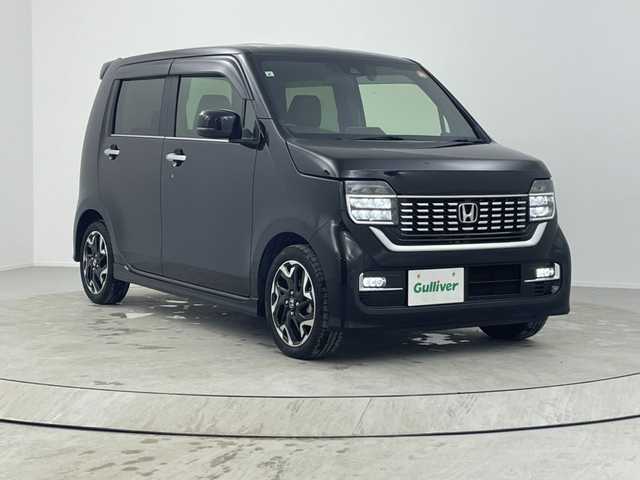 ホンダ Ｎ ＷＧＮ カスタム Lターボ ホンダS 熊本県 2021(令3)年 1.2万km クリスタルブラックパール ・純正ナビ【VXM-214VFi】/-BT/フルセグTV/CD/DVD/FM/AM/USB/・バックカメラ/・レーダークルーズコントロール/・電動パーキングブレーキ/・オートホールド/・車線逸脱警報/・標識認識機能/・先行車発進お知らせ機能/・ドアバイザー/・ステアリングリモコン/・前後ドライブレコーダー/・パドルシフト/・運転席シートヒーター/・純正フロアマット/・純正アルミ15インチ/・オートライト/・衝突軽減ブレーキ/・カーテンエアバッグ/・ISOFIX/・電動格納ミラー/・LEDヘッドライト/・LEDフォグランプ/・ビルトインETC