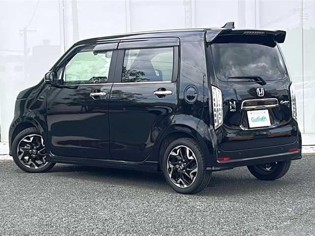 ホンダ Ｎ ＷＧＮ カスタム Lターボ ホンダS 福岡県 2021(令3)年 1.2万km クリスタルブラックパール ・純正ナビ【VXM-214VFi】/-BT/フルセグTV/CD/DVD/FM/AM/USB/・バックカメラ/・レーダークルーズコントロール/・電動パーキングブレーキ/・オートホールド/・車線逸脱警報/・標識認識機能/・先行車発進お知らせ機能/・ドアバイザー/・ステアリングリモコン/・前後ドライブレコーダー/・パドルシフト/・運転席シートヒーター/・純正フロアマット/・純正アルミ15インチ/・オートライト/・衝突軽減ブレーキ/・カーテンエアバッグ/・ISOFIX/・電動格納ミラー/・LEDヘッドライト/・LEDフォグランプ/・ビルトインETC