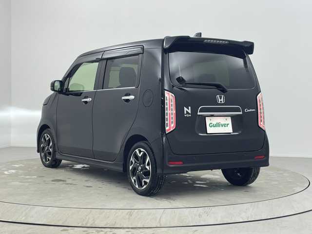 ホンダ Ｎ ＷＧＮ カスタム Lターボ ホンダS 熊本県 2021(令3)年 1.2万km クリスタルブラックパール ・純正ナビ【VXM-214VFi】/-BT/フルセグTV/CD/DVD/FM/AM/USB/・バックカメラ/・レーダークルーズコントロール/・電動パーキングブレーキ/・オートホールド/・車線逸脱警報/・標識認識機能/・先行車発進お知らせ機能/・ドアバイザー/・ステアリングリモコン/・前後ドライブレコーダー/・パドルシフト/・運転席シートヒーター/・純正フロアマット/・純正アルミ15インチ/・オートライト/・衝突軽減ブレーキ/・カーテンエアバッグ/・ISOFIX/・電動格納ミラー/・LEDヘッドライト/・LEDフォグランプ/・ビルトインETC