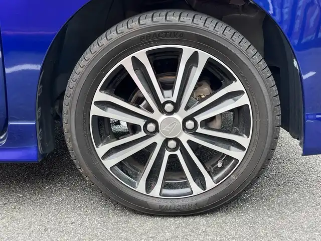 ダイハツ タント カスタム RS トップED SAⅡ 奈良県 2015(平27)年 5.5万km ディープブルークリスタルマイカ スマートキー　/Ｂｌｕｅｔｏｏｔｈ　/ＥＴＣ　/バックカメラ　/フルセグナビ　/ＣＮ－ＲＳ０１ＷＤ　/フロアマット　/ハーフレザー　/両側ハーフレザー　/純正アルミ１６５／５５ Ｒ１５　/スペアキー　/ＬＥＤヘッドライト　