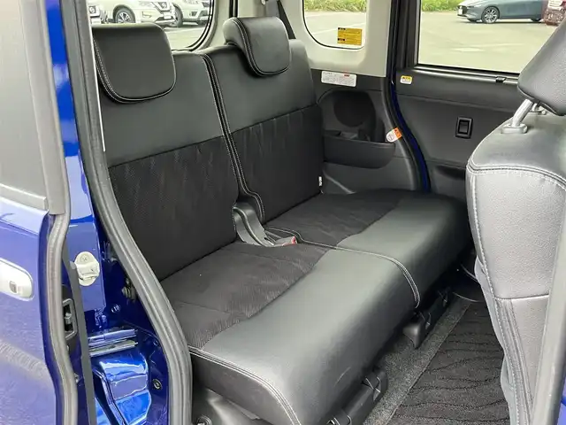 ダイハツ タント カスタム RS トップED SAⅡ 奈良県 2015(平27)年 5.5万km ディープブルークリスタルマイカ スマートキー　/Ｂｌｕｅｔｏｏｔｈ　/ＥＴＣ　/バックカメラ　/フルセグナビ　/ＣＮ－ＲＳ０１ＷＤ　/フロアマット　/ハーフレザー　/両側ハーフレザー　/純正アルミ１６５／５５ Ｒ１５　/スペアキー　/ＬＥＤヘッドライト　