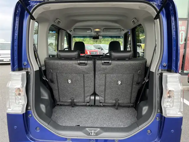 ダイハツ タント カスタム RS トップED SAⅡ 奈良県 2015(平27)年 5.5万km ディープブルークリスタルマイカ スマートキー　/Ｂｌｕｅｔｏｏｔｈ　/ＥＴＣ　/バックカメラ　/フルセグナビ　/ＣＮ－ＲＳ０１ＷＤ　/フロアマット　/ハーフレザー　/両側ハーフレザー　/純正アルミ１６５／５５ Ｒ１５　/スペアキー　/ＬＥＤヘッドライト　