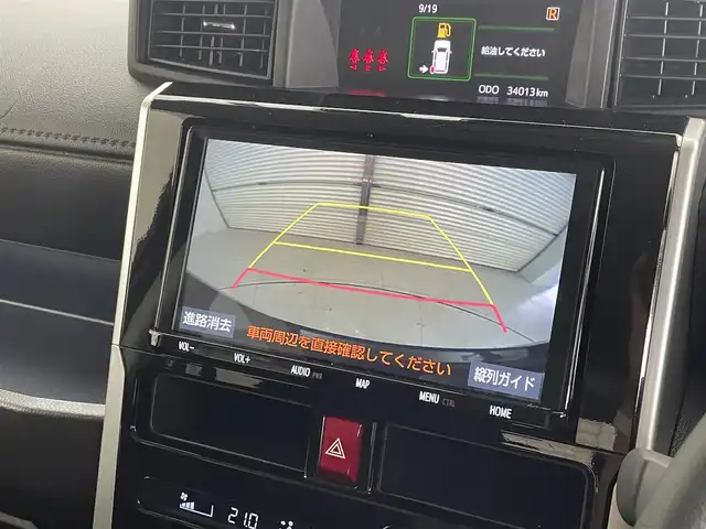 トヨタ ルーミー カスタムG－T 茨城県 2022(令4)年 3.4万km ブラックマイカメタリック 純正9型ナビ/バックカメラ/フルセグ/衝突被害軽減ブレーキ/車線逸脱抑制装置/レーダークルーズコントロール/オートマチックハイビーム/クリアランスソナー/両側電動スライドドア/ETC/ドラレコ/シートヒーター/純正15インチAW/LEDヘッドライト/スマートキー