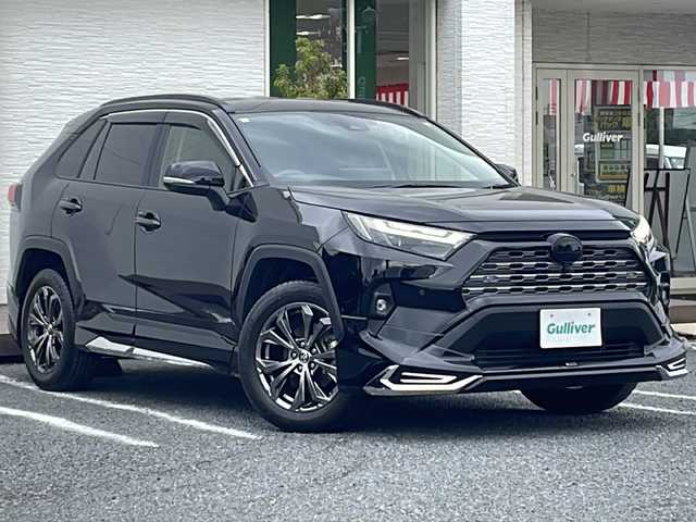 トヨタ ＲＡＶ４ ハイブリッドG 千葉県 2024(令6)年 3.1万km アティチュードブラックマイカ モデリスタエアロ 18インチAW 前後センサー LEDライト オートライト ナビ 全方位カメラ レザー 温冷シート ステアヒーター 2.0ETC ドラレコ 電動リアドア スマートキー BSM AHB