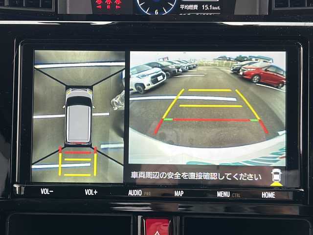 トヨタ ルーミー カスタムG－T 岐阜県 2022(令4)年 3.2万km パールホワイトⅢ 登録時走行距離：31800km/純正9インチナビ（NSZT-Y68T）/全方位カメラ/フルセグテレビ・Bluetooth・USB/両側パワースライドドア/ドライブレコーダー/ターボ車/シートヒーター/ETC/コーナーセンサー/LEDヘッドライト/レーンキープアシスト/オートライト/衝突被害軽減システム/純正15インチアルミホイール