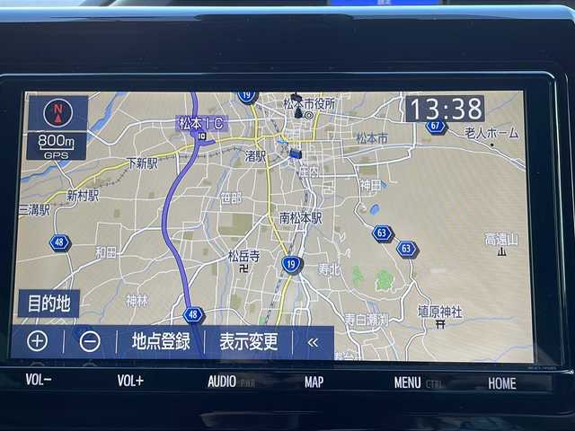 トヨタ ヴォクシー ZS 煌Ⅱ 長野県 2020(令2)年 4.1万km ブラック 純正9インチナビ　【NSZT-Y68T】/(FM/AM/Bluetooth/CD/TV)/前後ドライブレコーダー　【DC-DR652】/バックカメラ/両側パワースライドドア/クルーズコントロール/衝突被害軽減ブレーキ/車線逸脱警報/前後コーナーセンサー/MTモード/ビルトインETC/ステアリングスイッチ/純正16インチアルミホイール/LEDヘッドライト/オートハイビーム/オートライト/社外フロアマット/ウォークスルー/アイドリングストップ/プッシュスタート/ドアバイザー/スマートキー/パワーステアリング/パワーウインドウ