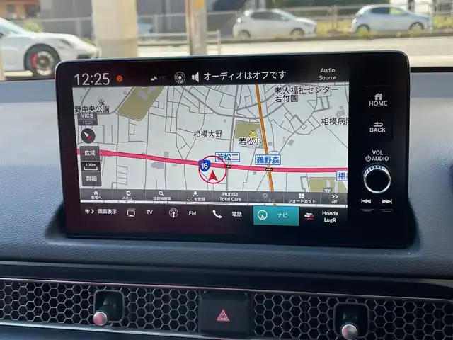 ホンダ シビック タイプR 神奈川県 2025(令7)年 0.1千km ソニックグレーパール ワンオーナー/純正メモリーナビ・地デジTV/純正USB/BT再生/バックモニター/ビルトインETC2.0/純正19インチAW/ブレンボブレーキ/LEDヘッドライト/ホンダセンシング/レーダークルーズコントロール/PCS/LKA/BSM/標識検知/コーナーセンサー/純正フロアマット/プッシュスタート/スマートキー×2/保証書・取説あり