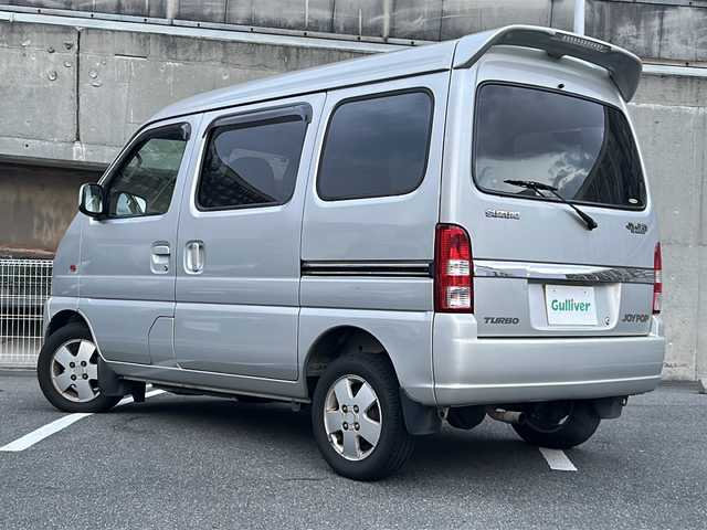 スズキ エブリィ ワゴン ジョイポップ ターボ 愛知県 2004(平16)年 10.4万km シルキーシルバーメタリック ハイルーフ/インタークーラーターボ/キーレス/HIDヘッドライト/フォグランプ/ETC/電格ミラー/純正フロアマット/ドアバイザー