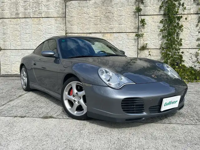 ポルシェ ９１１ カレラ4 S 長崎県 2004(平16)年 11.4万km シールグレー 社外HDDナビ/（CD/DVD/MSV）/レザーシート/パワーシート/BOSEサウンドシステム/ドライブレコーダー/ETC/純正18インチAW