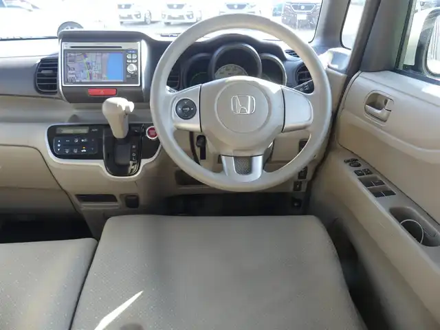 ホンダ Ｎ ＢＯＸ G Lパッケージ 千葉県 2012(平24)年 7万km プレミアムホワイトパール 左パワースライドドア/右イージークローザードア/純正メモリーナビ/ワンセグTV/【DVD/CD再生機能】/バックカメラ/ETC/Modulo13インチアルミホイル/スマートキー