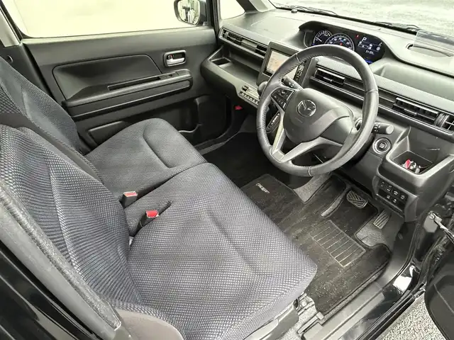 マツダ フレア ハイブリッド XS 福島県 2017(平29)年 5.5万km ブルーイッシュブラックパール3 デュアルセンサーブレーキサポート/車線逸脱警報機能/ふらつき警報/先行車発進お知らせ機能/誤発進抑制機能/純正ナビゲーション/型番：7WV/【CD/DVD/SD/USB/Bluetooth/TV】/バックカメラ/前方ドライブレコーダ―/運転席シートヒーター/ヘッドアップディスプレイ/LEDオートライト/純正フロアマット/純正ドアバイザー