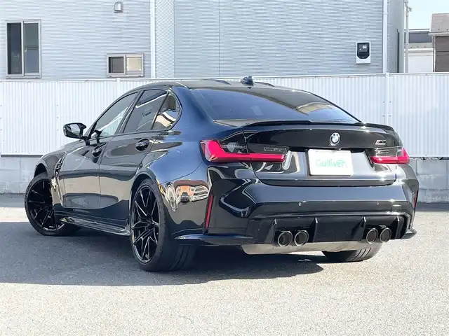 ＢＭＷ Ｍ３ コンペティション 栃木県 2021(令3)年 2.9万km サファイアブラックP 純正メモリナビ/【フルセグTV/Bluetooth・USB・AppleCarPlay】/harman/kardonサウンドシステム/全方位カメラ/クリアランスソナー/パドルシフト/前後ドライブレコーダー/ルームミラー一体型ETC/ヘッドアップディスプレイ/ＢＳＭ/スマートキー/プッシュスタート/GPSLaser/インテリジェントセーフティ/パーキングアシスト/PDC自動起動/アクティブPDC緊急ブレーキ/レーンチェンジアシスト/ドライバー注意喚起アシスト/クルーズコントロール(追従式)/黒革シート/前席パワーシート/前席エアシート/LEDヘッドランプ/純正フロアマット/スペアキー１/保証書/取扱説明書