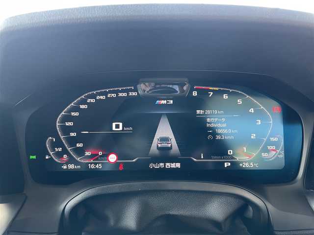 ＢＭＷ Ｍ３ コンペティション 栃木県 2021(令3)年 2.9万km サファイアブラックP 純正メモリナビ/【フルセグTV/Bluetooth・USB・AppleCarPlay】/harman/kardonサウンドシステム/カーボンルーフパッケージ/全方位カメラ/クリアランスソナー/パドルシフト/前後ドライブレコーダー/ルームミラー一体型ETC/ヘッドアップディスプレイ/ＢＳＭ/スマートキー/プッシュスタート/GPSLaser/インテリジェントセーフティ/パーキングアシスト/PDC自動起動/アクティブPDC緊急ブレーキ/レーンチェンジアシスト/ドライバー注意喚起アシスト/クルーズコントロール(追従式)/黒革シート/前席パワーシート/前席エアシート/LEDヘッドランプ/純正フロアマット/スペアキー１/保証書/取扱説明書