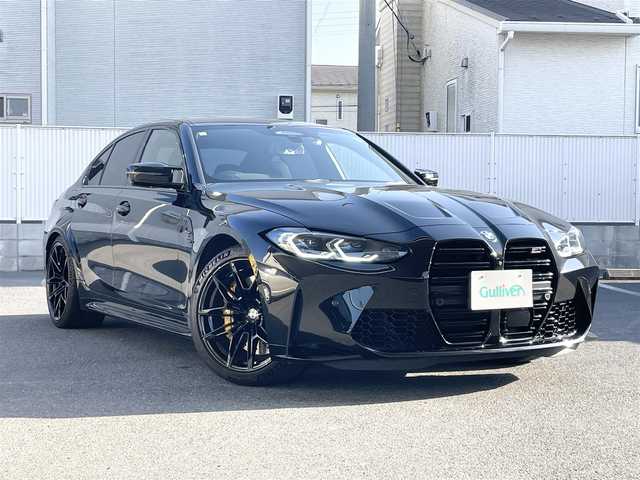 ＢＭＷ Ｍ３ コンペティション 栃木県 2021(令3)年 2.9万km サファイアブラックP 純正メモリナビ/【フルセグTV/Bluetooth・USB・AppleCarPlay】/harman/kardonサウンドシステム/カーボンルーフパッケージ/全方位カメラ/クリアランスソナー/パドルシフト/前後ドライブレコーダー/ルームミラー一体型ETC/ヘッドアップディスプレイ/ＢＳＭ/スマートキー/プッシュスタート/GPSLaser/インテリジェントセーフティ/パーキングアシスト/PDC自動起動/アクティブPDC緊急ブレーキ/レーンチェンジアシスト/ドライバー注意喚起アシスト/クルーズコントロール(追従式)/黒革シート/前席パワーシート/前席エアシート/LEDヘッドランプ/純正フロアマット/スペアキー１/保証書/取扱説明書