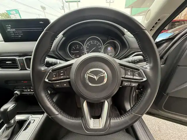 マツダ ＣＸ－５ XD スマートエディション 愛知県 2021(令3)年 4.5万km マシーングレープレミアムM 純正メーカーナビ(FM/AM/Bluetooth)/アラウンドビューモニター/i-ACTIVSENSE/・認知支援システム/・運転支援システム/・プリクラッシュセーフティ/・前後レーダーセンサー/ブラインドスポットモニター/ETC/ステアリングスイッチ/LEDヘッドランプ/スマートキー/スペアキー/保証書/取扱説明書