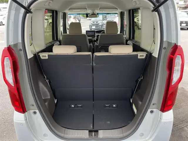ホンダ Ｎ ＢＯＸ EX ターボ 愛媛県 2023(令5)年 1.8万km プレミアムサンライトホワイトパール ホンダセンシング/衝突被害軽減ブレーキ/レーンキープアシスト/前後誤発進抑制機能/アダプティブクルーズコントロール/ロードサインアシスト/クリアランスソナー/純正7インチナビ【VXM-235Ci】/　CD/Bluetooth/バックカメラ/前後ドライブレコーダー/ビルトインETC/プッシュスタート/前席シートヒーター/純正14インチAW/オートライト/LEDヘッドライト/バックテーブル/パドルシフト/ドアバイザー/フロアマット