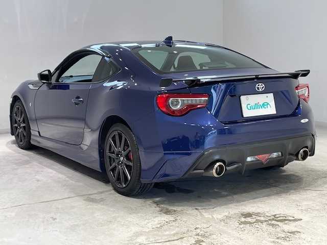トヨタ ８６ GT リミテッド ブラックPKG 宮城県 2018(平30)年 5.3万km アズライトブルー クルーズコントロール/バックフォグ/TRDサスペンション/純正ブレンボキャリパー/社外エアロパーツ（モデリスタ）/ステアリングスイッチ/サイドバイザー/純正SDナビ/純正フルセグTV/テレビキット/Bluetooth接続/純正ドライブレコーダー/バックカメラ/オートライト/LEDヘッドライト/ハーフレザー/シートヒーター/ローダウン