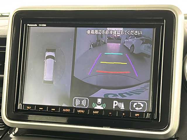 スズキ スペーシア カスタム HYBRID XS ターボ 宮城県 2021(令3)年 6.4万km ブルーイッシュブラックパール3 デュアルカメラブレーキサポート/スズキセーフティサポート		/・車線逸脱抑制制御機能	/・車線逸脱警報機能	/・パーキングソナー	/・横滑り防止装置/・ハイビームアシスト	/・アダプティブクルーズコントロール/ヘッドアップディスプレイ/全方位モニター/純正8型ナビ/・BT.USB.HDMI.SD.CD.DVD/フルセグTV/両側パワースライドドア/ハーフレザーシート/運転席シートヒーター/社外ドライブレコーダー（FR）/LEDヘッドライト/フォグランプ/パドルシフト/ステアリングスイッチ/プッシュスタート/スマートキー/プッシュスタート/アイドリングストップ/純正15inAW/純正フロアマット/ロールサンシェード/シートバックテーブル
