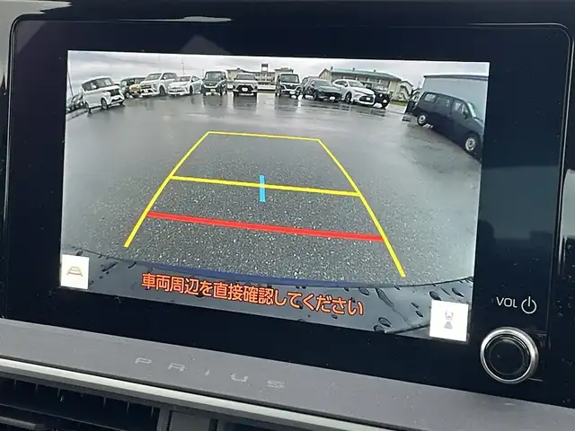 トヨタ プリウス U 滋賀県 2024(令6)年 0.2万km ダークブルー 純正ディスプレイオーディオ（BT/フルセグ）/バックカメラ/ビルトインETC2.0 /衝突軽減ブレーキ/レーンキープアシスト/盗難防止装置/パーキングアシスト/アイドリングストップ/追従クルーズコントロール/革巻きステアリング/クリアランスソナー/LEDヘッドライト/オートマチックハイビーム/ドライブレコーダー/スマートキー